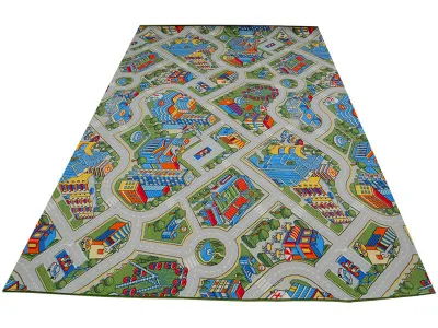ЗА3025 Напольное покрытие «Детский городок»