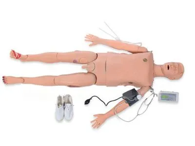 P5104CPR ВОЛОДЯ Автономный Манекен-симулятор полноростовой для отработки сердечно-лёгочной реанимации и медицинских манипуляций