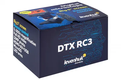 100_76823 Микроскоп с дистанционным управлением Levenhuk DTX RC3 12