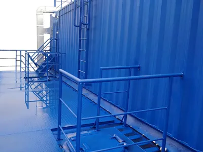 Т0843 Учебно-тренировочный комплекс по борьбе с пожаром на судах