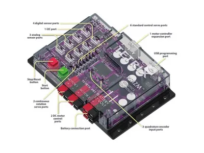 43054 Набор для создания робототехнических моделей с двойной системой управления