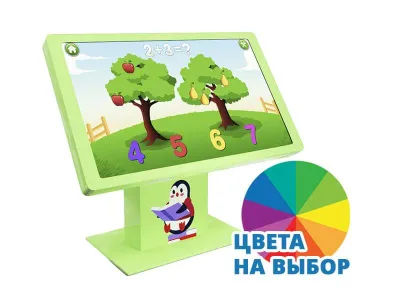 Детский интерактивный сенсорный стол Bumblebee Minimal 32