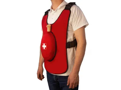 P007R СПАСАТЕЛЬ ГЕЙМЛИХ Жилет-симулятор для отработки приема Геймлиха