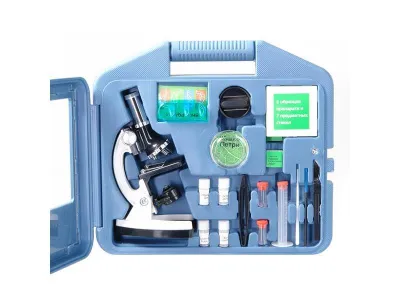 23322 Микроскоп Микромед 100x-900x в кейсе