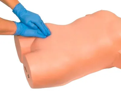 Манекен-симулятор для отработки навыков пальпации живота (с контроллером)_1