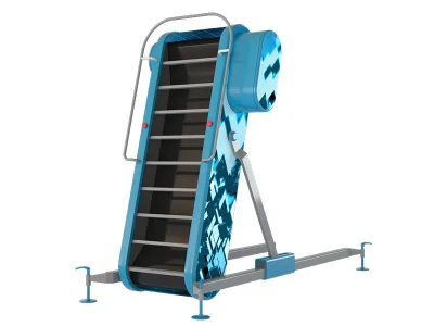 320_Т1040 Интерактивный тренажерный комплекс по отработке практических навыков спасателей МЧС Вертикаль-02У (бесконечная лестница с изменяемым углом н