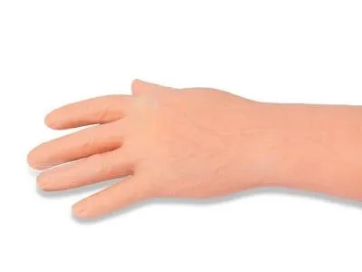 P4E Тренажер руки для отработки навыков пункции артерий у пожилых людей (пожилого человека, рука от предплечья до кисти)