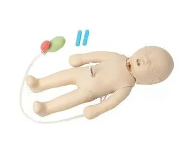 P1006 МАЛЫШ 2 Манекен-симулятор новорожденного для кабинета педиатра (СЛР, уход за пуповиной)