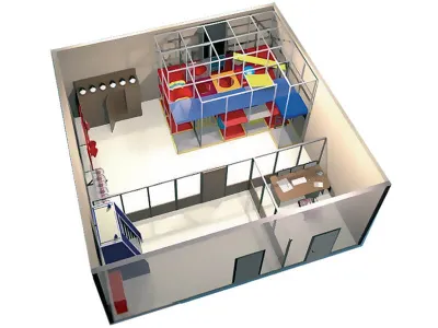 Т0720 Многофункциональный автоматизированный тренировочный комплекс противопожарной и спасательной службы ТДК-01-1. Минимальная комплектация