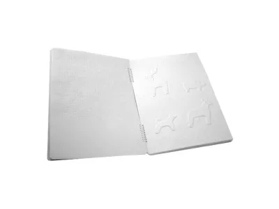 Пособие для незрячих детей. Для тех, кто любит рисовать, лепить, вырезать_3