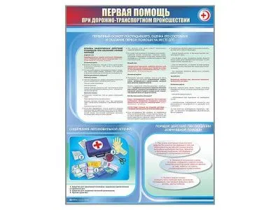 Стенды «Первая помощь при дорожно-транспортном происшествии»    