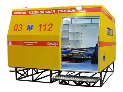 МУ0088 Тренажерный комплекс «Макет автомобиля скорой медицинской помощи»