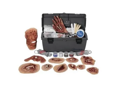 Набор муляжей травм для помощи раненым в бою