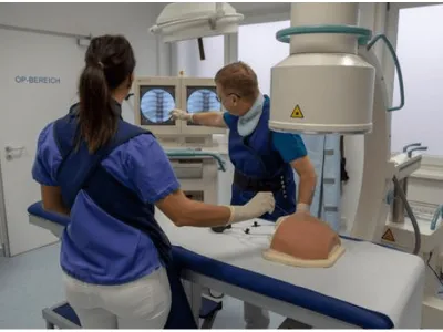 1021899 Тренажер для спинальных инъекций в грудную клетку под визуальным контролем