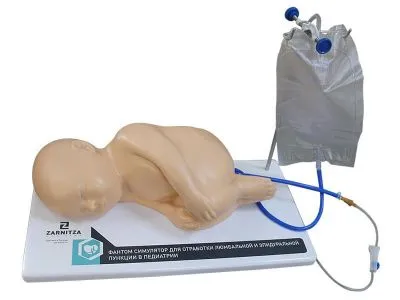 Фантом симулятор для отработки люмбальной и эпидуральной пункции в педиатрии