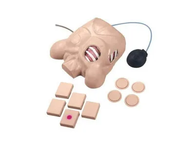 1017946 Манекен с плевральной дренажной трубкой и пневмотораксом