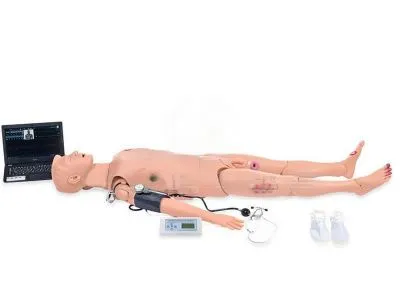 P5104CPR ВОЛОДЯ Автономный Манекен-симулятор полноростовой для отработки сердечно-лёгочной реанимации и медицинских манипуляций