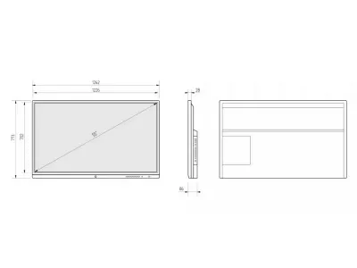 Интерактивная панель Stark Baikal OPS 55"