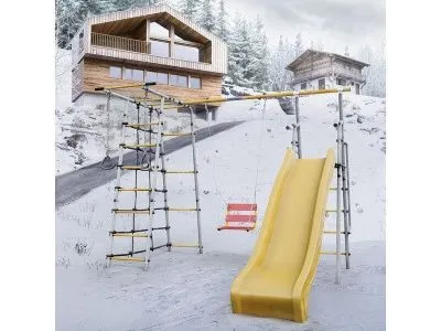 Детский спортивный комплекс для дачи ROMANA Богатырь MAX_2