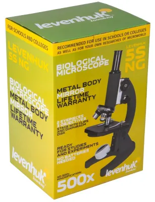 100_71916 Микроскоп Levenhuk 5S NG, монокулярный 12