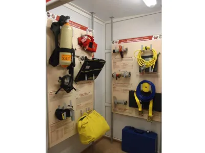 Т0744 Учебно-тренировочный комплекс теплодымокамерного типа «Огнеборец-01»