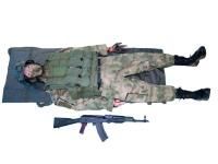 Тренажер-манекен взрослого пострадавшего для отработки навыков первой помощи при боевых действиях Слава, 90 кг