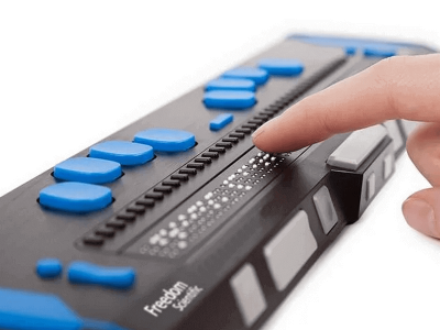 Портативный тактильный дисплей Брайля Focus 40 Blue V