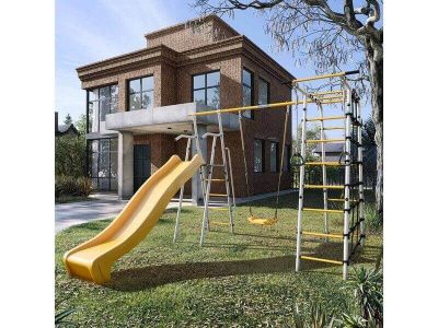 Детский спортивный комплекс для дачи ROMANA Богатырь MAX_1